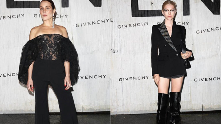 Celebrity Style At The Givenchy Show